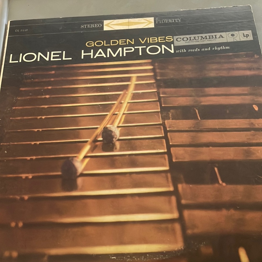 Columbia Golden Vibes Vinyl Record